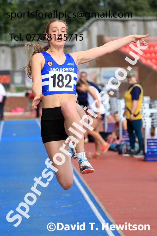Long Jump, 2024 Gateshead Tartan Games.  Photo: David T. Hewitson/Sports for All Pics